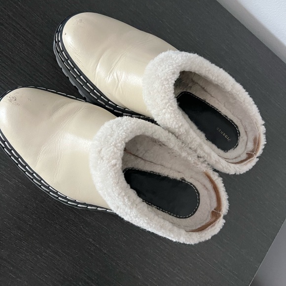 Proenza Schouler Shearling Lined Mules - Picture 5 of 6